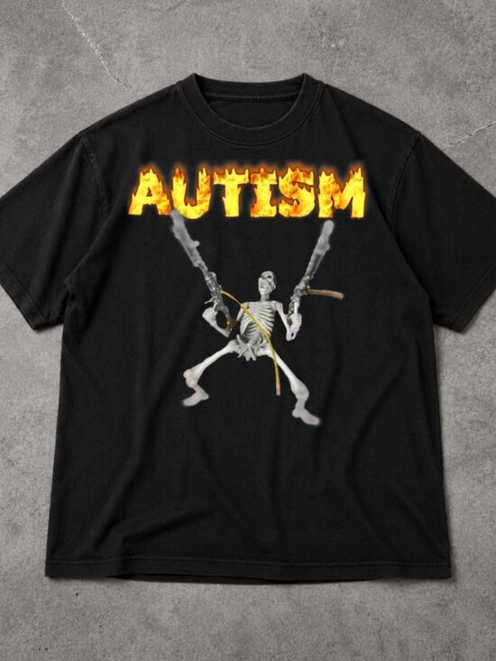 Tops - Autism Skeleton Shirt